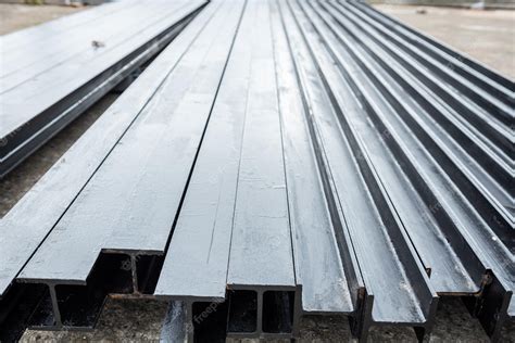 Premium Photo | Construction materials steel for building a large ...