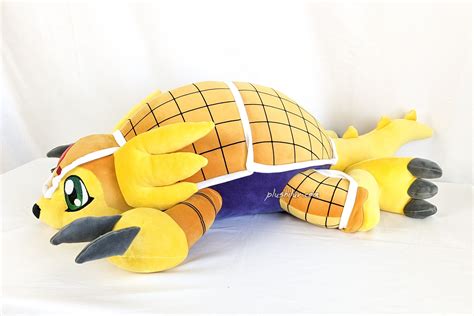 Armadillomon Digimon fanart plush — plushiluv