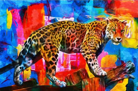 Abstract Animal Paintings