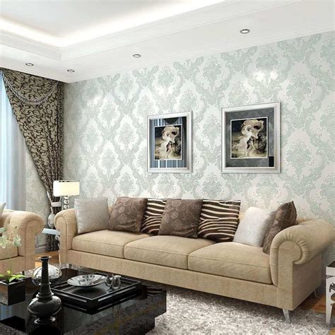 Contemporary Living Room Wallpaper Luxury 48 Qualified Wallpaper and ...