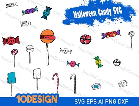 Halloween Candy SVG - Bundle Cricut