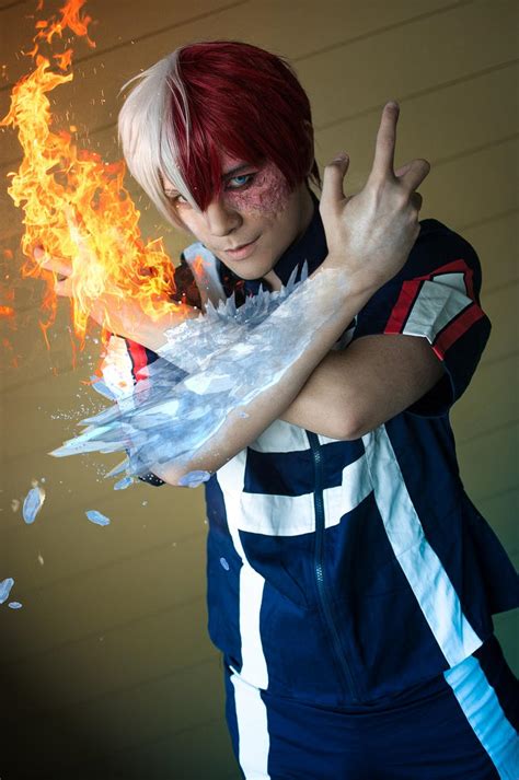 Icy Hot - Todoroki Cosplay (My Hero Academia) by NipahCos on DeviantArt