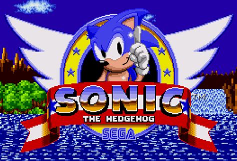 CRT Pixels on Twitter: "Sonic the Hedgehog (1991, Sega) - Genesis Sharp Pixels vs. Genesis ...