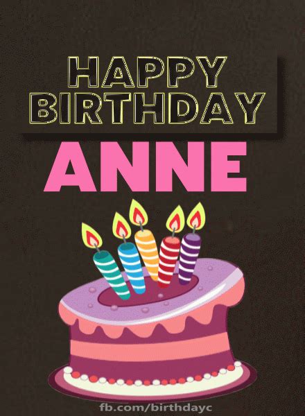 ANNE | Happy Birthday