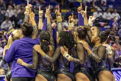 What did LSU gymnastics score in their match against Ohio? | Sports ...