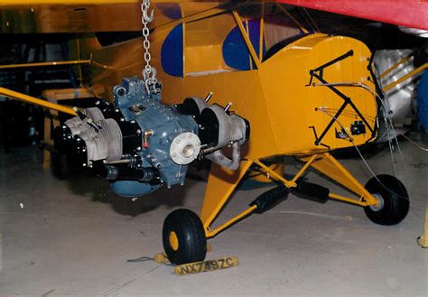 Piper-Cub-9-Installing-engine - GossHawk Unlimited, Inc.