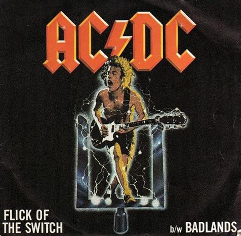 AC/DC - Flick Of The Switch | Flick of the switch, Acdc, Acdc albums