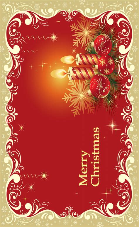 Christmas Greeting Card Template Free Download