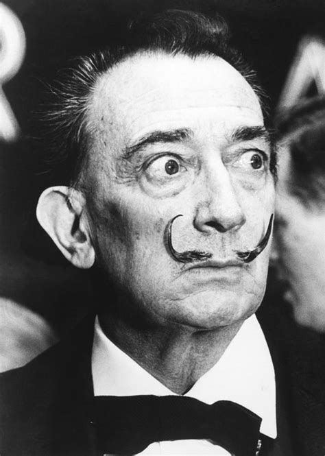 The Famous Moustaches Of Salvador Dali by Keystone-france