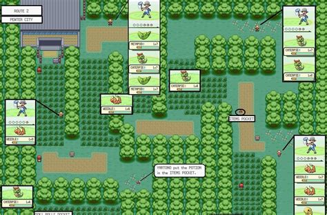 05 MAP Pokemon Leaf Green-Viridian Forest ~ Full Games