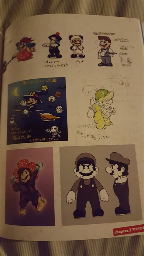 New Super Mario Odyssey concept art shows a ton of scrapped costume ideas