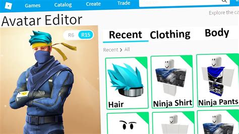 MAKING NINJA A ROBLOX ACCOUNT - YouTube