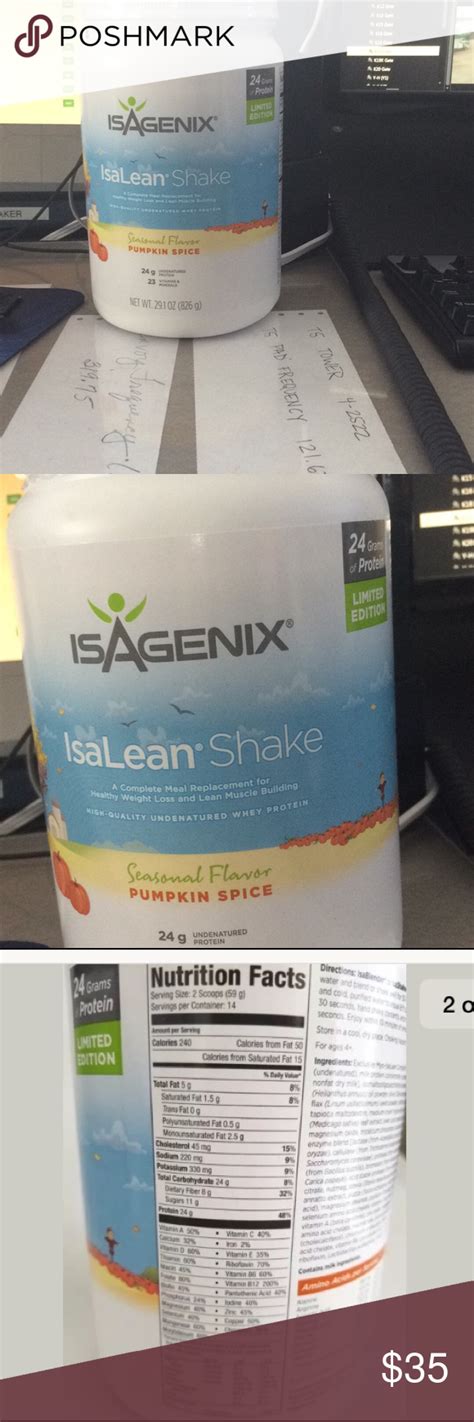 IsaLean Shakes by Isagenix Pumpkin Spice | Pumpkin spice, Isalean shake, Shakes