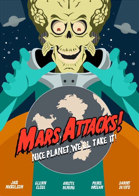 Mars Attacks! Poster on Behance