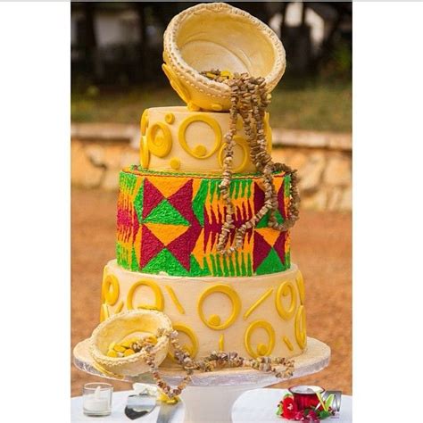 Ghanaian Weddings - The Kente Prints Trend That Make Them Adorable - FashionGHANA.com: 100% ...