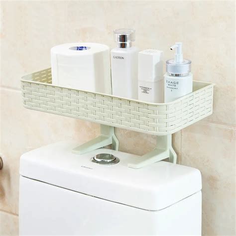 Bathroom Racks Kitchen Holder Toilets Storage Rack 4 Colors Colorful Wall Mounted Useful ...