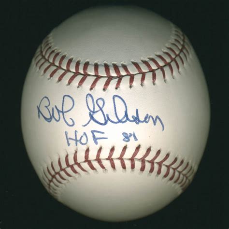 Bob Gibson - Autographed Signed Baseball | HistoryForSale Item 283044