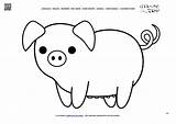 Cute Pig Coloring Pages sketch template