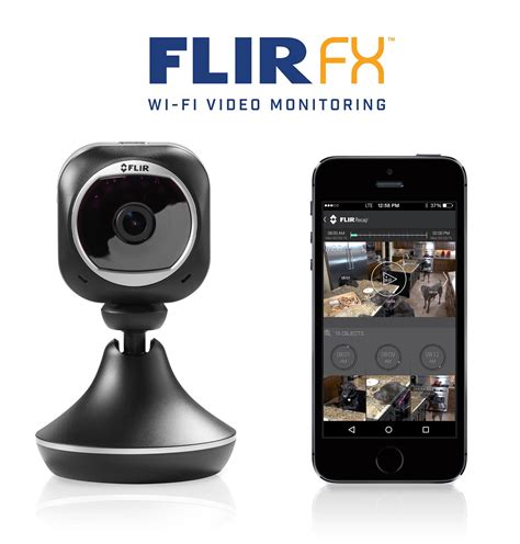 Flir FX Security Camera Wireless Wi-Fi Indoor 1080p Home Monitoring | eBay