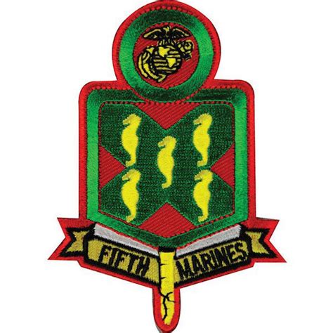 5th Marines Regiment USMC Patch - Devil Dog Depot