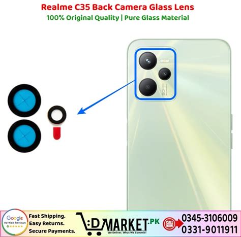 Realme C35 Back Camera Glass Lens Price In Pakistan | Fast+Secure!