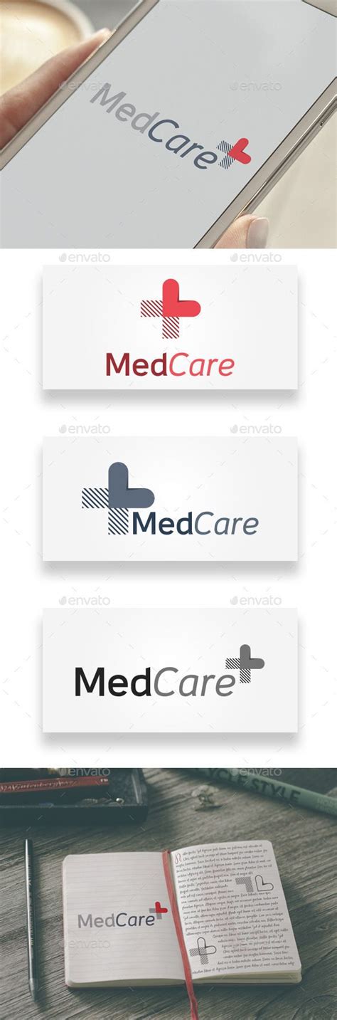 MedCare Logo | Logo design template, Logo templates, Medical logo