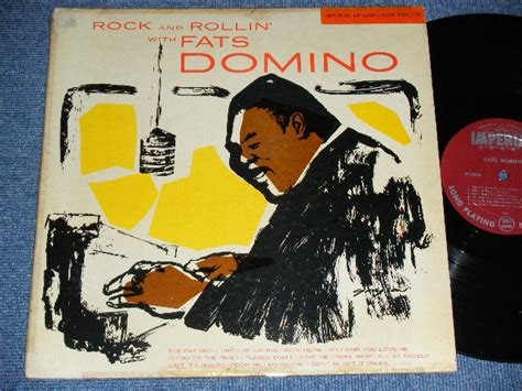 FATS DOMINO - ROCK AND ROLLIN' WITH FATS DOMINO ( VG++/Ex+,B-1 :VG+ ) / 1956 US AMERICA ORIGINAL ...