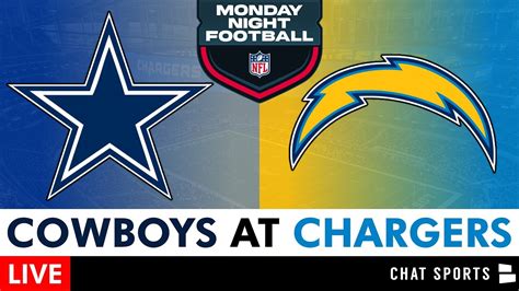 Cowboys vs. Chargers LIVE Streaming Scoreboard, Play-By-Play ...