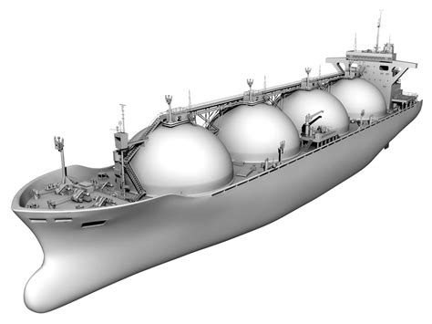 LNG Carrier 3D Model $29 - .3ds .dwg .dxf .max .obj - Free3D