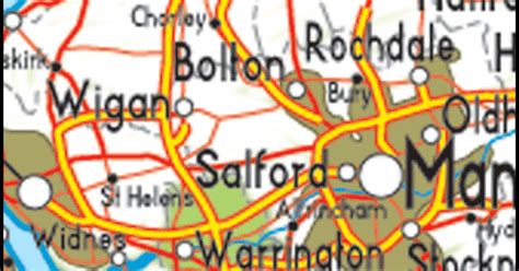 Map of Warrington City Picture | United Kingdom Map Regional City Province