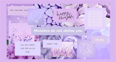 Purple Aesthetic Laptop/desktop Wallpaper - Etsy