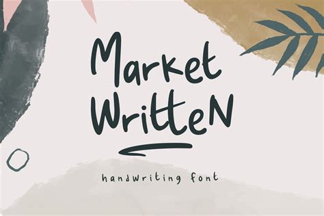 Market Written - Handwriting Font | Fonts ~ Creative Market