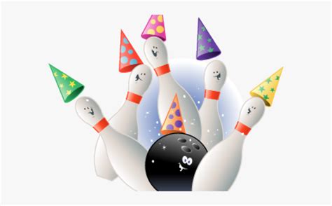 Transparent Retro Bowling Clipart - Transparent Image For Bowling Party , Free Transparent ...