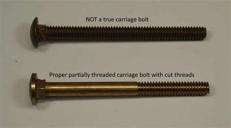 What makes a Carriage Bolt a Carriage Bolt? – Fair Wind Fasteners