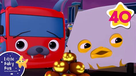 Wheels on the Halloween Bus | Nursery Rhymes and Kids Songs | Little ...