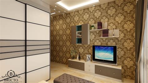 Details 100 tv unit with wallpaper background - Abzlocal.mx