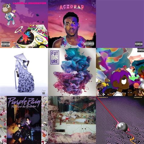 You can only keep 3 of these purple albums, which ones y’all keeping ...