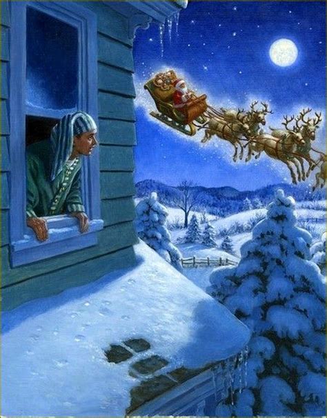 Le Père Noël en illustration par Ruth Sanderson - Balades comtoises ...