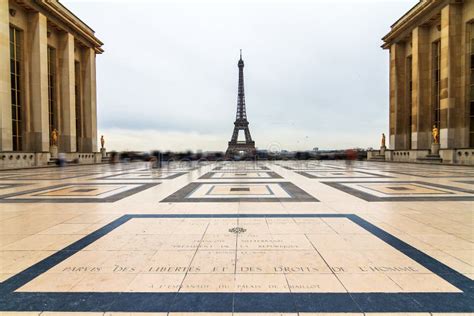 Trocadero Eiffel stock photo. Image of culture, monument - 62134014