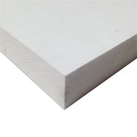 White Plain PVC Foam Sheets, Thickness: 2-12mm at Rs 94/square feet in ...