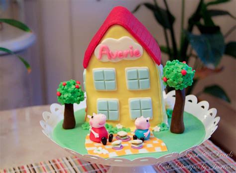 Peppa Pig's House Cake - Making life a little sweeter!