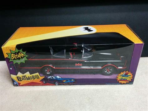 1966 BATMOBILE BATMAN TV SERIES TOY CAR FITS 6" ACTION FIGURE MATTEL DC ...