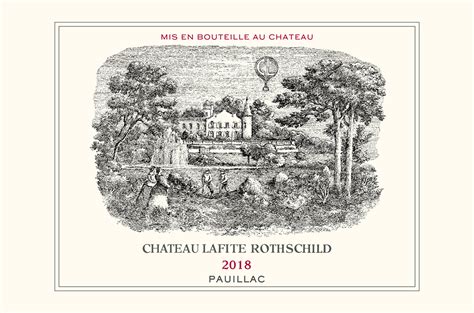 See Lafite Rothschild label redesign for 2018 vintage - Decanter