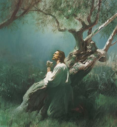 Jesus Praying in Gethsemane (Christ in Gethsemane)