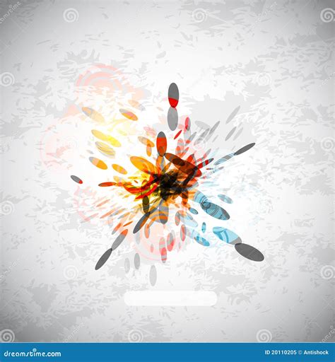 Vector Abstract Explosion Background Stock Vector - Illustration of banner, line: 20110205