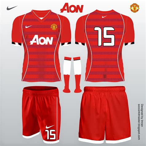 Football Kit Design Master: Manchester United Football Kit Designs