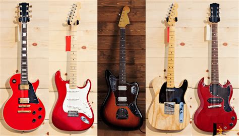 Electric Guitar Body Shapes and Styles - Explained - Guitaristnextdoor.com