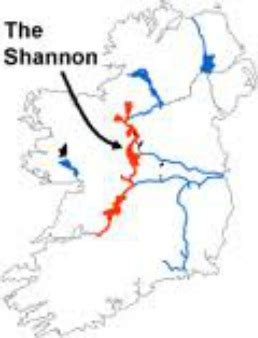 Shannon River Ireland Map – Interactive Map