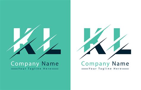 KL Letter Logo Design Concept. Vector Logo Illustration 31745110 Vector ...