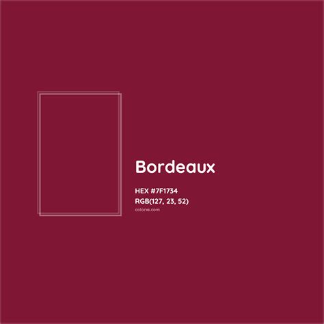 Bordeaux Complementary or Opposite Color Name and Code (#7F1734) - colorxs.com